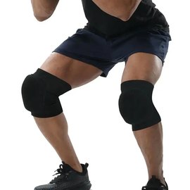 Наколенники PowerPlay PP-8000 Elastic Knee Support (пара) черные M (PP-8000_Black_M), Размер: M, изображение 4