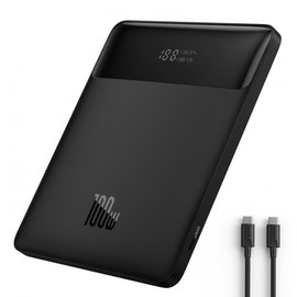 Повербанк Baseus Blade High Power Digital Display Quick Charge 20000 mAh 100W Black (PPBL000201), изображение 3
