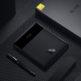 Повербанк Baseus Blade High Power Digital Display Quick Charge 20000 mAh 100W Black (PPBL000201), изображение 6