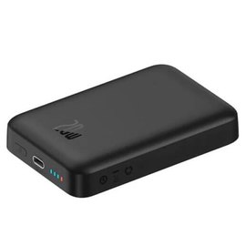 Повербанк Baseus Magnetic Mini Wireless Fast Charge 10000 mAh 20W Black (PPCX070001), Ёмкость: 10 000 mAh, Цвет : Black, Мощность : 20 Вт, изображение 5