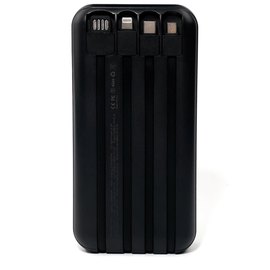 Повербанк Mibrand Extreme Solar 4 Wire 20000 mAh Black (MI20K/S4W), зображення 2