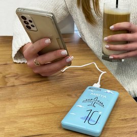 Повербанк Mibrand Mriya 10000 mAh 20W Blue (MI10K/Mriya), зображення 5