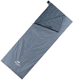 Спальный&nbsp;мешок Naturehike Ultralight LW180 NH21MSD09 левый (15&deg;C), XL, серо-синий (6927595777978-L)