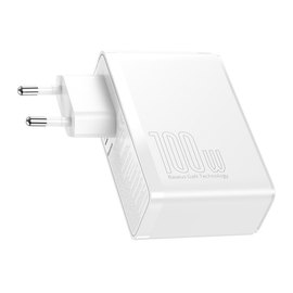 Зарядное устройство Baseus GaN2 Pro Quick Charger 2USB/2Type-C, QC/PD, 100W, 5A White (000007513), изображение 5