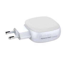 Зарядное устройство Ldnio Lightning Cable A3510Q 2USB/1Type-C, QC/PD, 3A/28.5W White (000007906), изображение 3