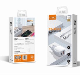Зарядное устройство Ldnio Type-C to Lightning Cable A2313C 1USB/1Type-C, QC/PD, 3A White (000007902), изображение 4