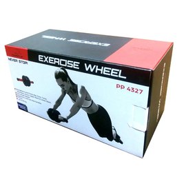 Колесо для пресса PowerPlay 4327 Dual-Core Ab Wheel Черно-красное (PP_4327_Black/Red), изображение 5