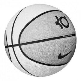 Мяч баскетбольный Nike All Court 8P K Durant Deflated Summit White/Grey Fog/Black/Black size 7 (N.100.7111.113.07), изображение 2
