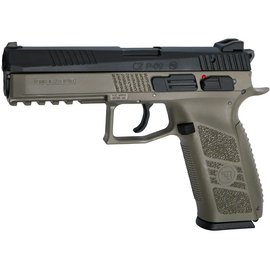 Страйкбольный пистолет ASG CZ P-09 Dark earth кал. 6 мм (18182), Цвет : Flat Dark Earth