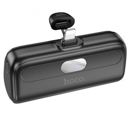 Повербанк HOCO  J116 Pocket with digital display iP 5000 mAh Black (6942007605144), Цвет : Чёрный