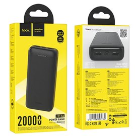 Повербанк HOCO Smart charge J111A 20000 mAh Black (000010265), Ёмкость: 20 000 mAh, Цвет : Чёрный, изображение 4