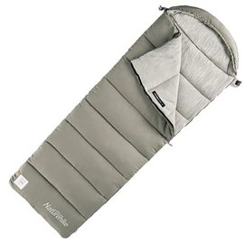 Спальный&nbsp;мешок Naturehike M400 NH20MSD02, 1&deg;C правый, зеленый (6975641886099), Сторона застежки: Правая, Цвет : Зелёный