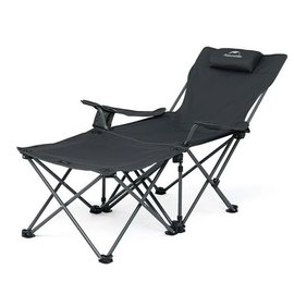 Кресло складное Naturehike CNK2300JJ012, алюминий, черный (6976023922909)