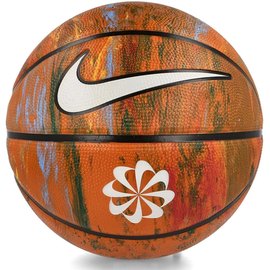 Мяч баскетбольный Nike EveryDay PlayGround 8P Next Nature Deflated Multi/Amber/Black/White size 6 (N.100.7037.987.06), Размер: 6, Цвет: Янтарный