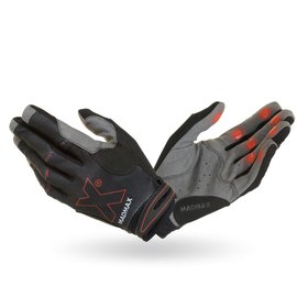 Рукавички для фітнесу MadMax MXG-103 X Gloves Black/Grey XL (MXG-103-BLK_XL), Розмір: XL