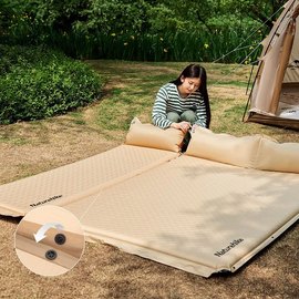 Самонадувающийся коврик Naturehike CNK2300DZ014, 60 мм, бежевый (6976507663786), изображение 3