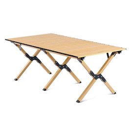 Стол раскладной Naturehike CNK2300JU010 размер M, алюминий, бежевый (6976023926945)