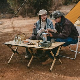 Стол раскладной Naturehike CNK2300JU010 размер S, алюминий, бежевый (6976023926938), изображение 2