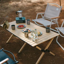 Стол раскладной Naturehike CNK2300JU010 размер S, алюминий, бежевый (6976023926938), изображение 3