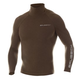 Футболка з довгим рукавом  Brubeck Ranger Wool LS14200 khaki XL (LS14200-XL-khaki), Розмір: XL, Зріст: 182-188 см