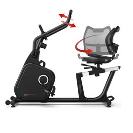 Горизонтальный велотренажер реабилитационный Toorx Recumbent Bike BRXR Multifit (BRX-RMULTIFIT) 930572, изображение 5
