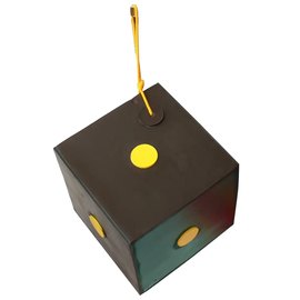 Мішень для стрільби Yate Cube Polimix 2 30x30x30 см 40 lbs Black (Y500229D), зображення 2