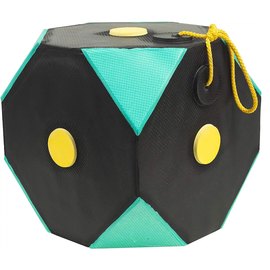 Мишень для стрельбы Yate Cube Polimix 8 30x30x30 см 40 lbs Black/Green (Y503933E)