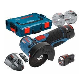 Аккумуляторная угловая шлифмашина (болгарка) Bosch Professional GWS 12V-76 (каркас) (06019F2000), изображение 6