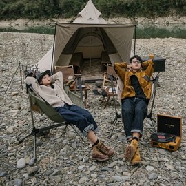 Кресло-качалка складное Naturehike NH21JJ004, темно-зеленое (6927595782941), Цвет : Тёмно-зелёный, изображение 3