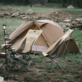 Кресло складное NaturehikeYL06 Alu Folding Moon Chair NH18Y060-Z, бежевый (6927595753538), изображение 6