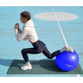 Мяч для фитнеса (фитбол) Power System PS-4018 Ø85 cm PRO Gymball Blue (PS-4018_85cm_Blue), изображение 3