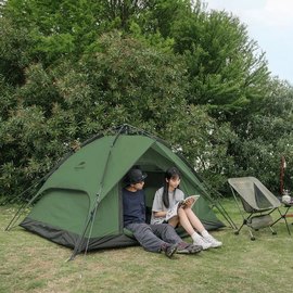 Палатка Naturehike NH21ZP008, трехместная автоматическая, темно-зеленая (6976023922336), изображение 6