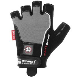 Перчатки для фитнеса Power System PS-2580 Black/Grey XL (PS-2580_XL_Black-grey), Размер: XL, Цвет: Чёрный/Серый, изображение 2