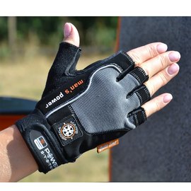 Перчатки для фитнеса Power System PS-2580 Black/Grey XL (PS-2580_XL_Black-grey), Размер: XL, Цвет: Чёрный/Серый, изображение 5
