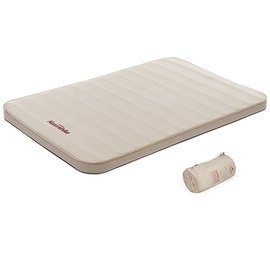 Самонадувающийся матрас Naturehike NH20FCD08 10 см двойной с помпой, бежевый (6976023925115)