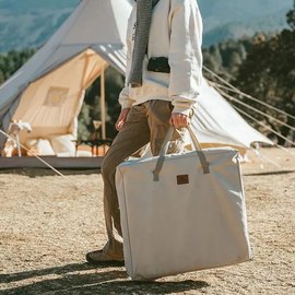 Стол раскладной с полками Naturehike CNH22JU031, бежевый (6975641888895), изображение 3