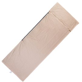 Вкладыш для спального мешка Naturehike NH15S012-E (размер L), хлопок, бежевый (6927595776964), Цвет : Бежевый
