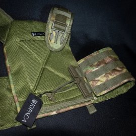 Плитоноска Kirasa зі швидкоскидом кордура мультикам (KI1044), Колір : Мультикам, зображення 5