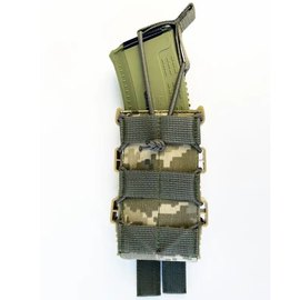 Подсумок TTX открытый для 1 магазина АК Cordura пиксель (LE2969), Цвет: Пиксель, изображение 4