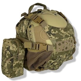 Рюкзак штурмовой Ragnarok Stryker крепления паук для шлема 15л, пиксель (RSP1), Цвет: Пиксель, изображение 2