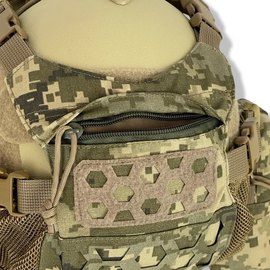 Рюкзак штурмовой Ragnarok Stryker крепления паук для шлема 15л, пиксель (RSP1), Цвет: Пиксель, изображение 4
