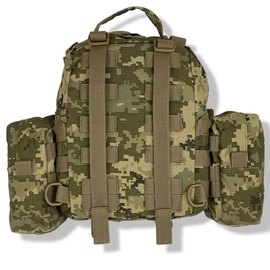 Рюкзак штурмовой Ragnarok Stryker крепления паук для шлема 15л, пиксель (RSP1), Цвет: Пиксель, изображение 5