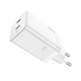 Зарядное устройство Hoco Type-c to Lightning Cable Astral N23 2Type-C, 45W/3A, PD/QC White (000008746), изображение 3