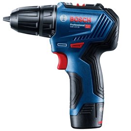 Аккумуляторный бесщеточный шуруповерт Bosch Professional GSR 12V-30 + 3 набора насадок (06019G9001)