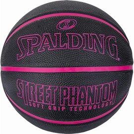 Мяч баскетбольный Spalding Street Phantom черный/фиолетовый size 7 (84385Z)