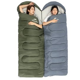 Спальный мешок Naturehike Y150L NH21MSD08, левый, темно-зеленый (6975641888758), Сторона застежки: Левая, изображение 3