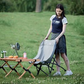 Стул складной Naturehike CNK23JU0001, светло-серый (6976023929786), изображение 4