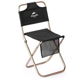 Стул складной Naturehike MZ01 NH18M001-Z черный (6927595733806)