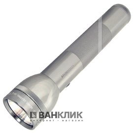 Фонарь Maglite 2D (серебристый) в блистере (S2D106R)