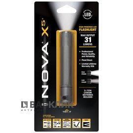 Фонарь ручной X5 Flashlight-Dual Mode-HP-Blk (94664017665), изображение 2